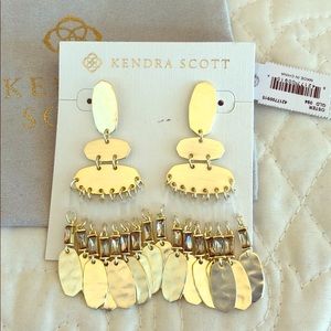Kendra Scott Gold-tone Earrings